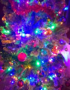 Vibrant holiday and autism glow
