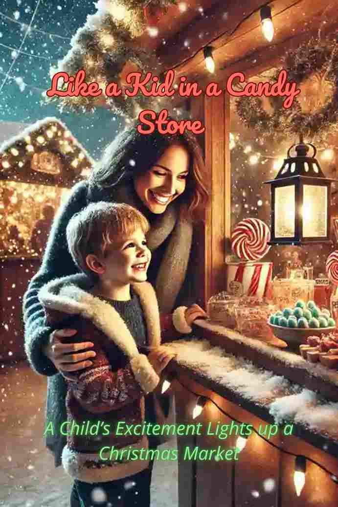 The idiom 'Like a Kid in a Candy Store'